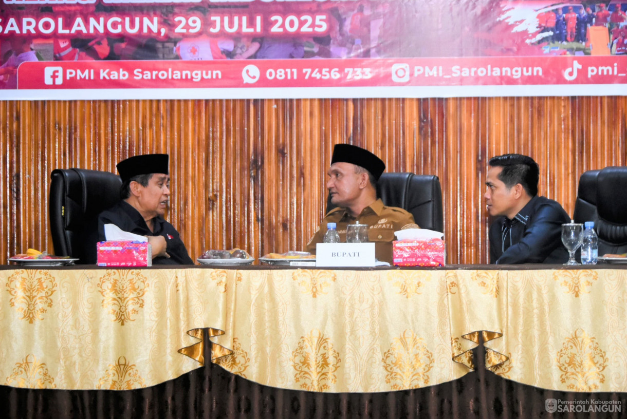 29 Juli 2025 - Muslub PMI Kabupaten Sarolangun di Aula Bappeda Sarolangun
