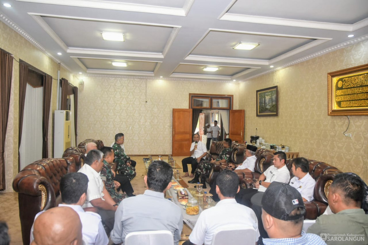 18 Juni 2025 -&nbsp;Penandatanganan MOU Pemerintah Daerah Karyabhakti Batang Asai antara Bupati dengan Dandim