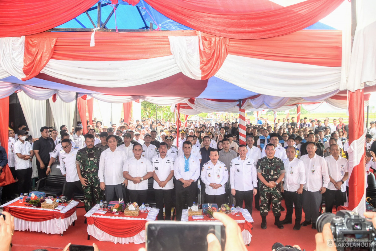 23 Juli 2025 - Kunjungan Kerja Menteri Pertanian RI Dalam Rangka Mendukung Pelaksanaan Program Swasembada pangan di Desa Tanjung Mudo Kecamatan Sitinjau Laut Kabupaten Kerinci