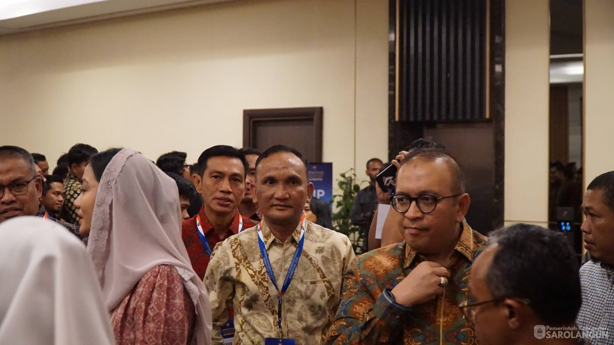 25 April 2026 Bupati Sarolangun Menghadiri Pembukaan Acara Apresiasi Pemerintah Daerah Berprestasi 2026 di Wyndham Hotel Palembang