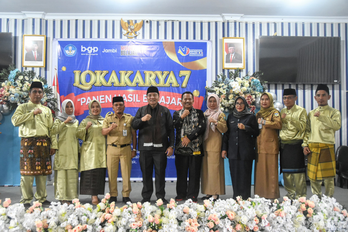 30 April 2024 - Launching Lokakarya 7 Panen Hasil Belajar Di Aula Dinas Pendidikan Sarolangun