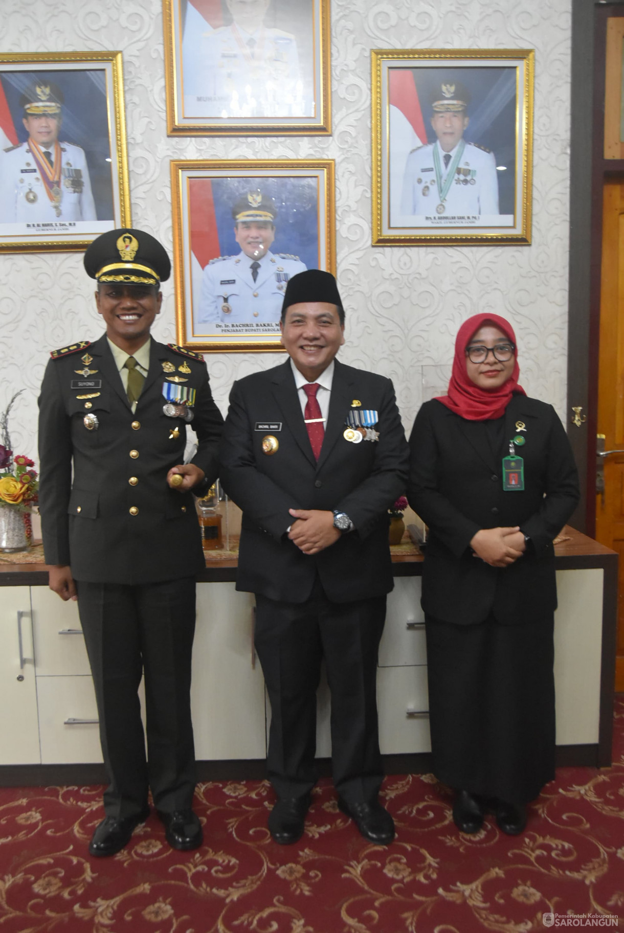 17 Agustus 2024 -&nbsp;Upacara Penurunan Bendera Merah Putih Dalam Rangka HUT RI Ke 79, Bertempat di Lapangan Gunung Kembang Sarolangun