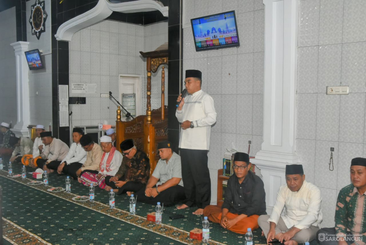 2 September 2025 Pembukaan Training Centre Tahap 1 Musabaqoh Tilawatil Quran Tingkat Provinsi Jambi Ke 54 Tahun 2025 di Masjid Nurul Falah Sarolangun