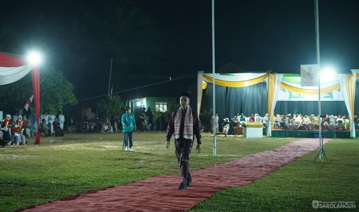 22 Juni 2026 Wakil Bupati Sarolangun Membuka Secara Resmi Musabaqah Tilawatil Quran ke III Tingkat Kecamatan Mandiangin Timur di Lapangan Desa Meranti Baru