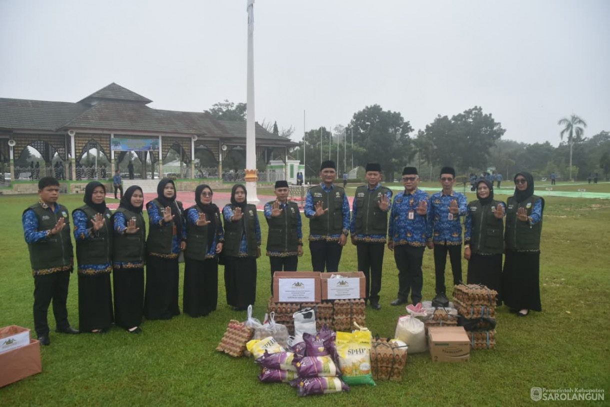 17 November 2025&nbsp; Apel Gabungan Sekaligus Praktek SERUT 17 PENTING di Lingkungan Pemerintah Kabupaten Sarolangun