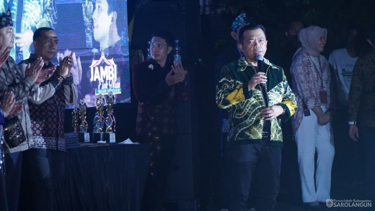 17 Januari 2026 Malam Apresiasi dan Pegelaran Busana bertempat di Anjungan Provinsi Jambi Taman Melayu Provinsi Jambi