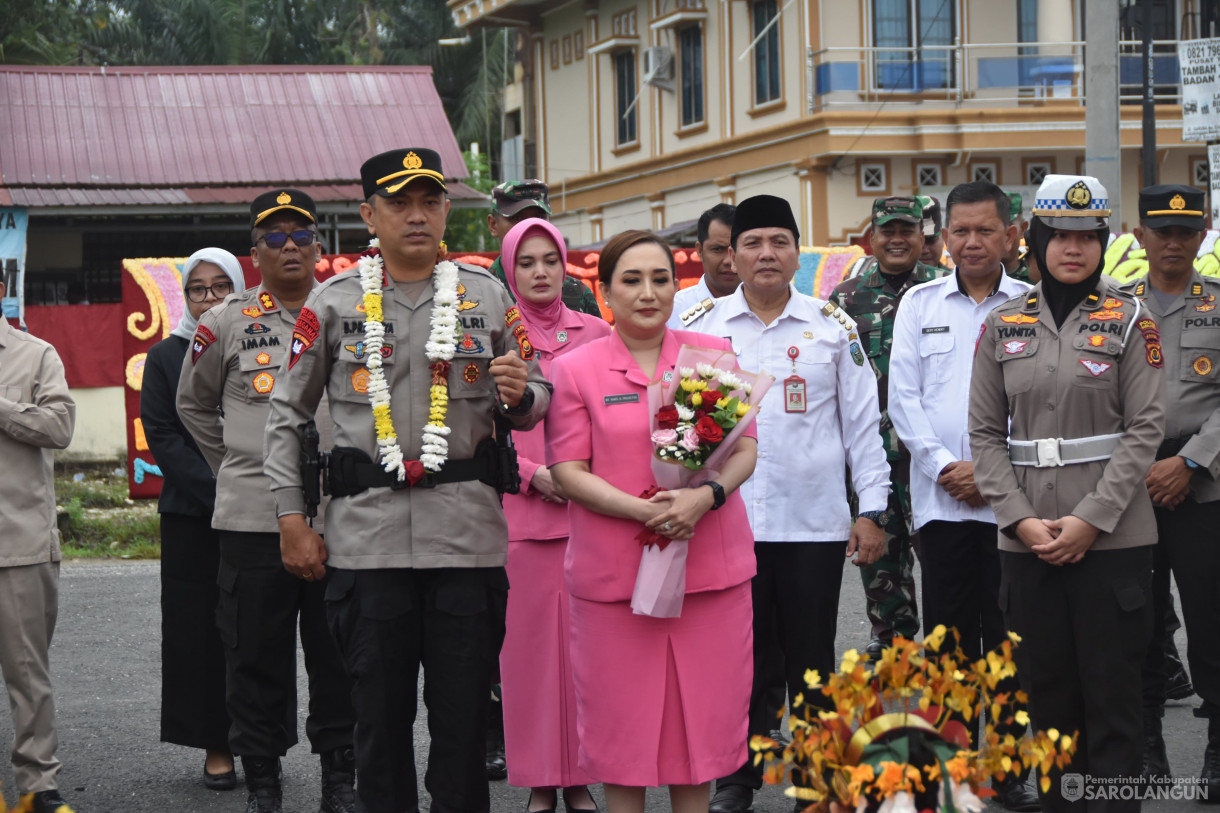 10 Januari 2024 - Menyambut Kedatangan Kapolres Baru Di Polres Sarolangun