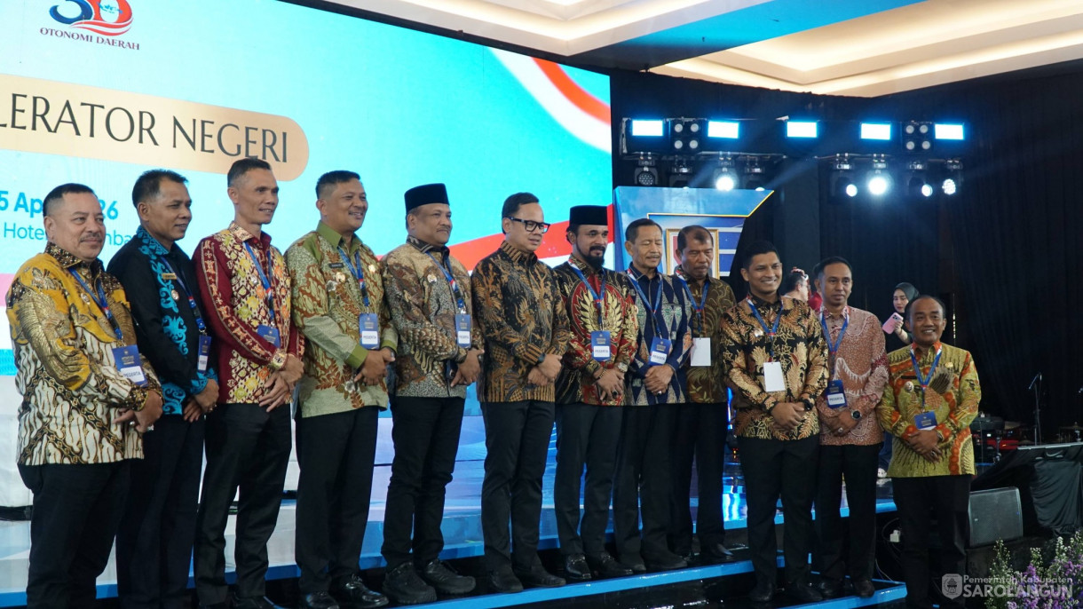 25 April 2026 Sekretaris Daerah Kabupaten Sarolangun Menghadiri Forum Diskusi pada Acara Apresiasi Pemerintah Daerah Berprestasi 2026 di Wyndham Hotel Palembang