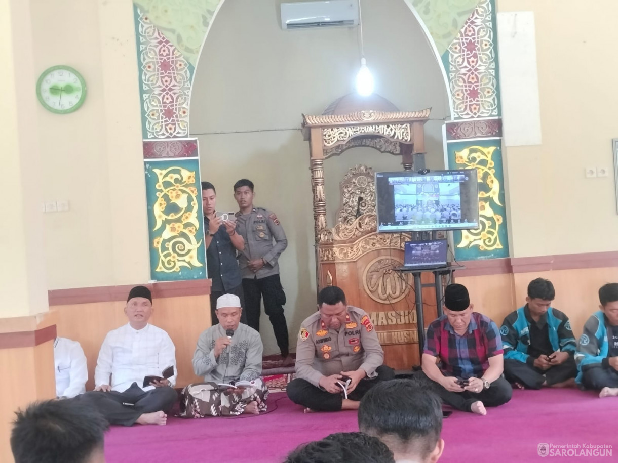 31 Agustus 2025&nbsp; Undangan dari Polres Sarolangun Sholat Hajat