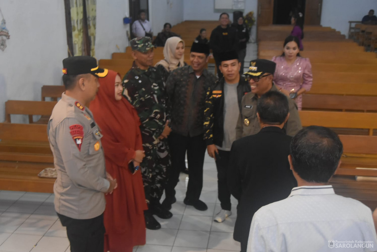 24 Desember 2024 - Meninjau Gereja Pantekosta di Indonesia Imanuel Kecamatan Singkut