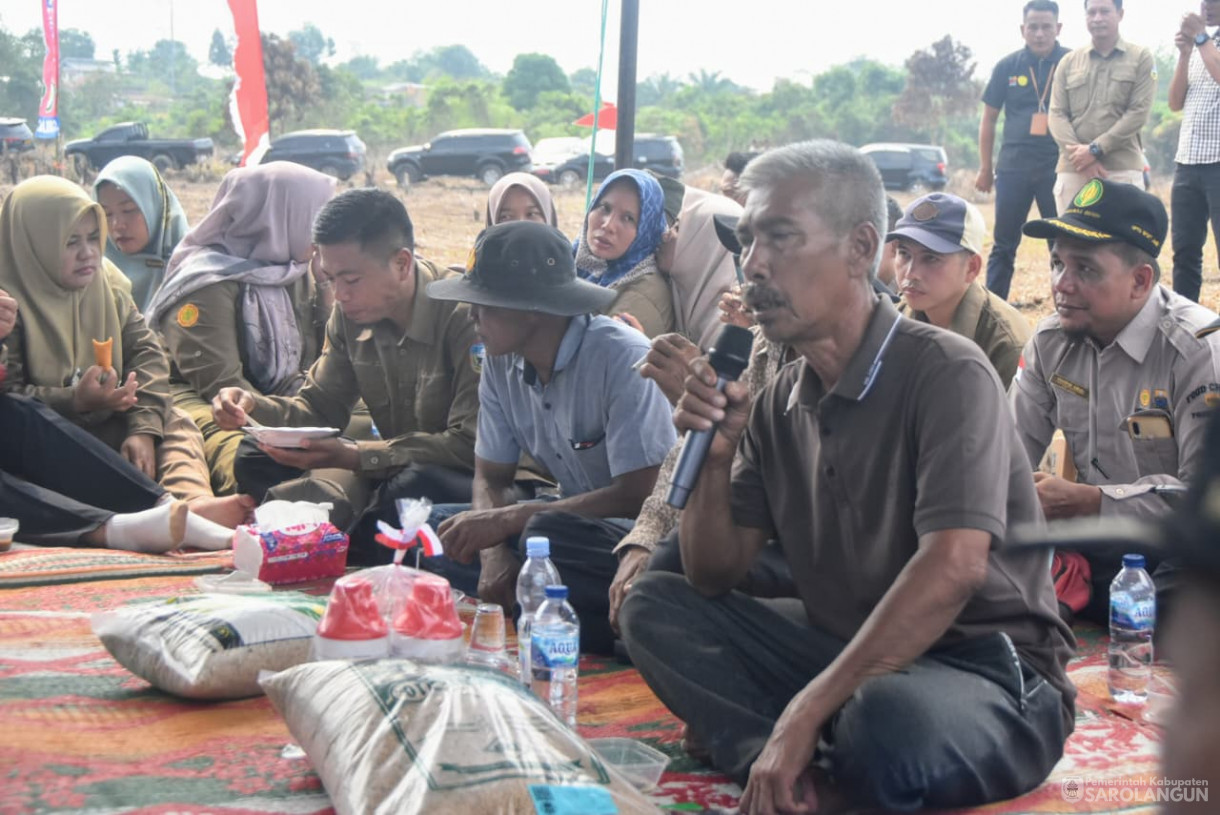 28 Agustus 2025&nbsp; &nbsp;Panen Perdana Padi Ladang Kelompok Tani Renah Mutu Desa Tanjung Kecamatan Bathin VIII