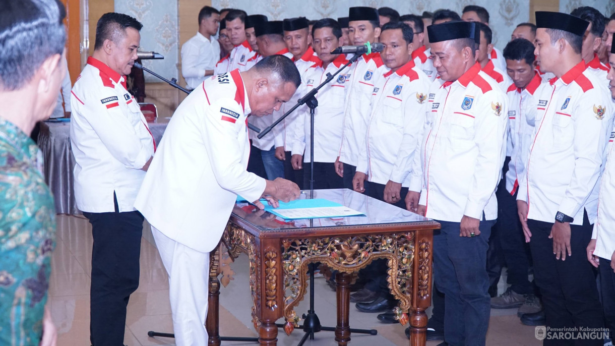 22 Januari 2026 Pelantikan Pengurus DPC APDESI Merah Putih Kabupaten Sarolangun