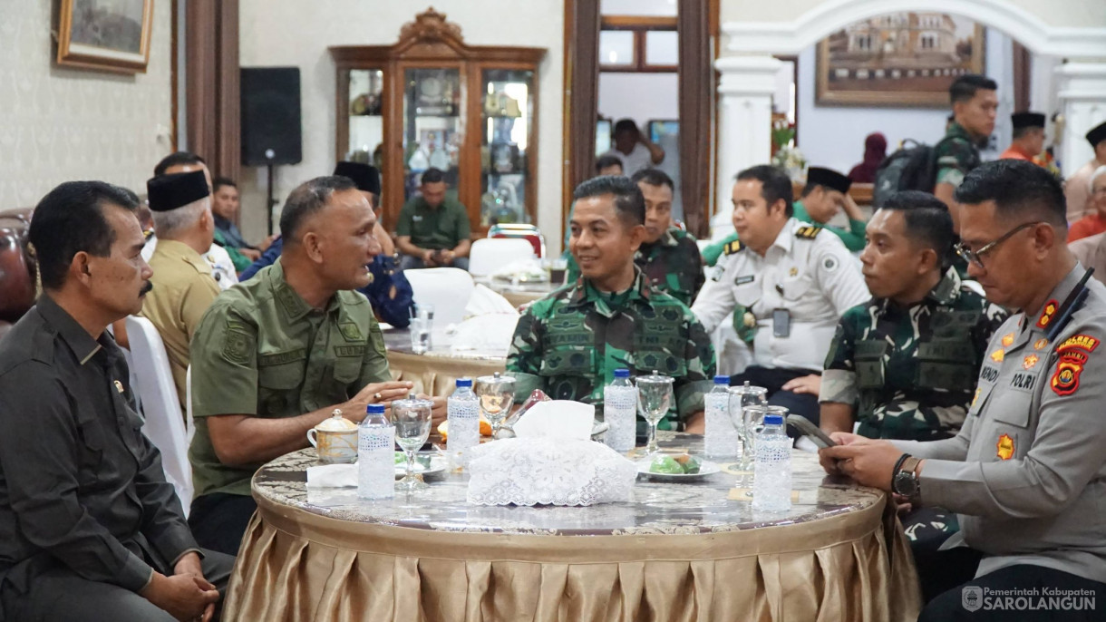 5 Mei 2026 Kunjungan Kerja Danrem 042 Gapu Beserta Rombongan di Rumah Dinas Bupati Sarolangun