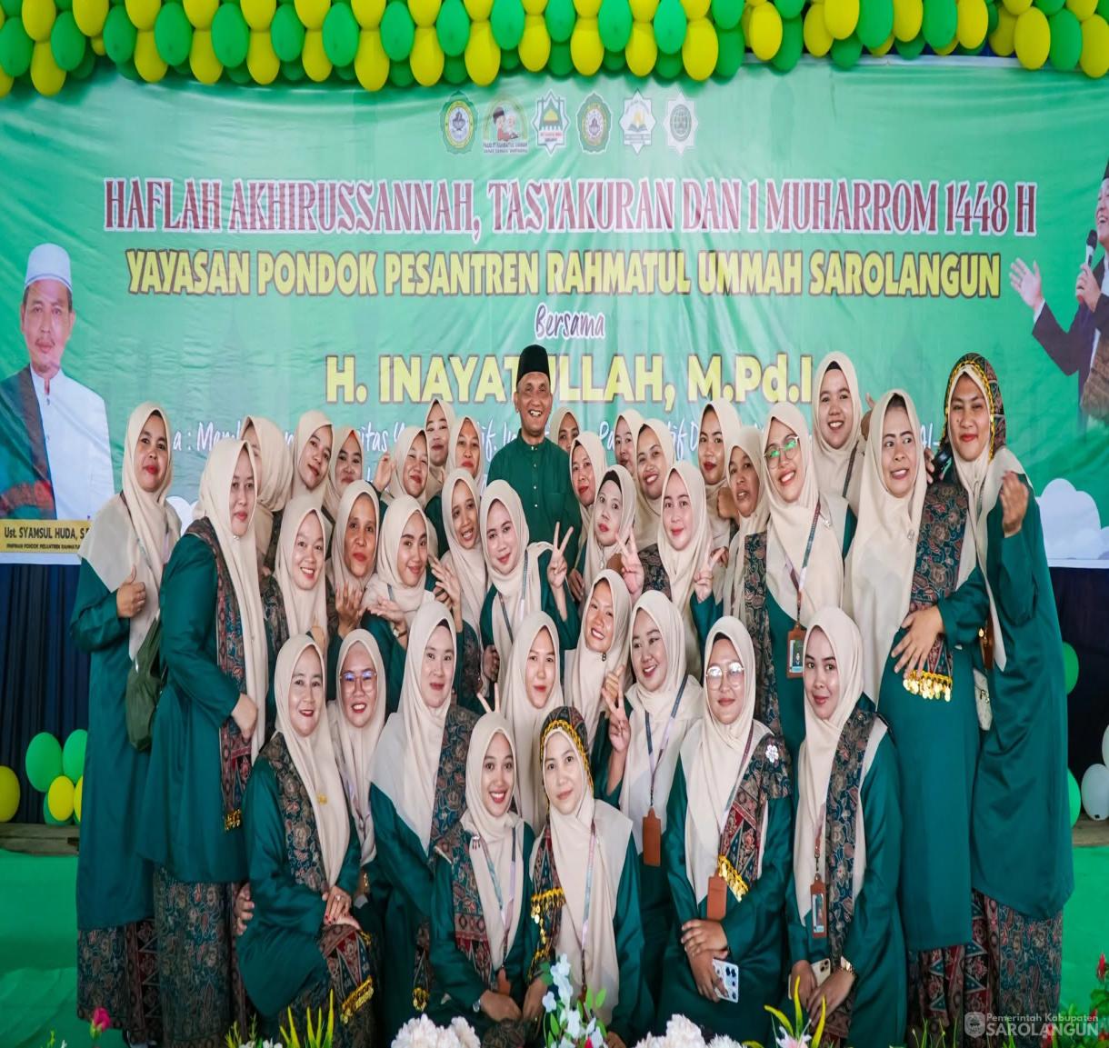 20 Juni 2026 Bupati Sarolangun menghadiri Haflah Akhirussanah, Tasyakuran dan 1 Muharram 1448 H Yayasan Pondok Pesantren Rahmatul Ummah Sarolangun Bersama H Inayatullah, M.Pd.I
