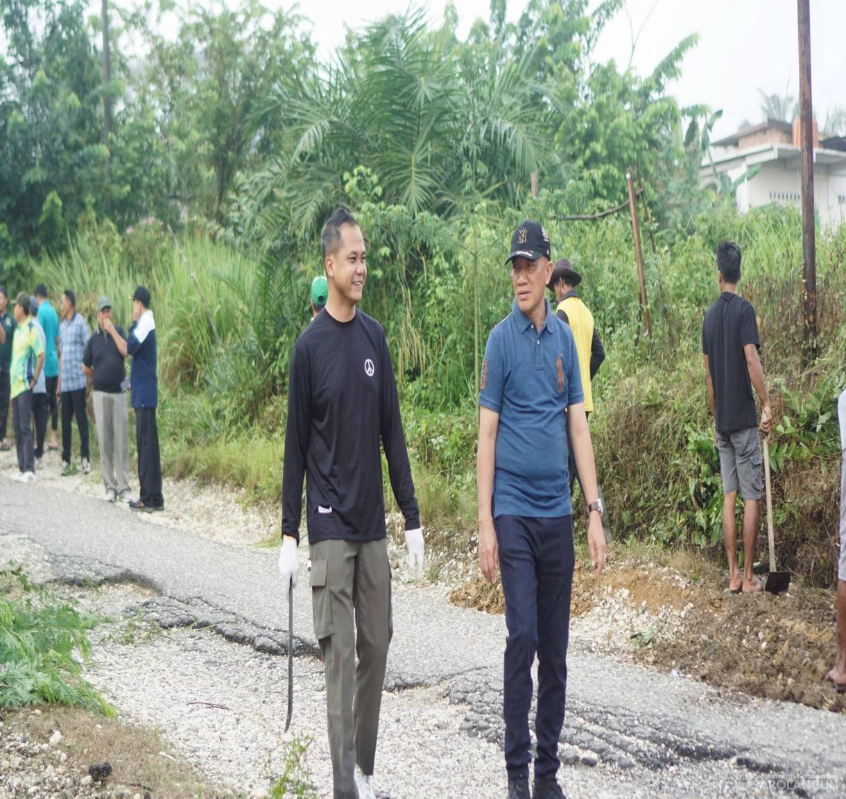 22 Mei 2026 Gotong Royong di Desa Pasar Singkut, Kecamatan Singkut