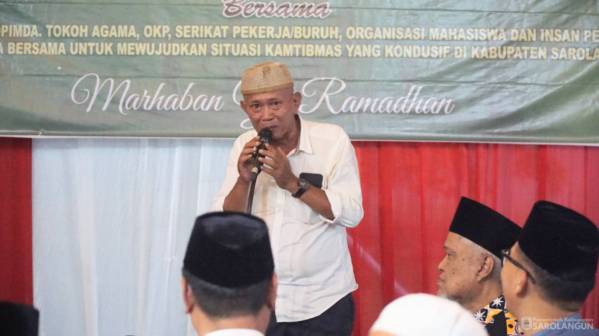 5 Maret 2026&nbsp;&nbsp;Buka Bersama Kapolres Sarolangun, Forkopimda, Tokoh Agama, DKP, Serikat Pekerja Buruh, Organisasi Mahasiswa dan Insan Pers di Rumah Dinas Kapolres Sarolangun