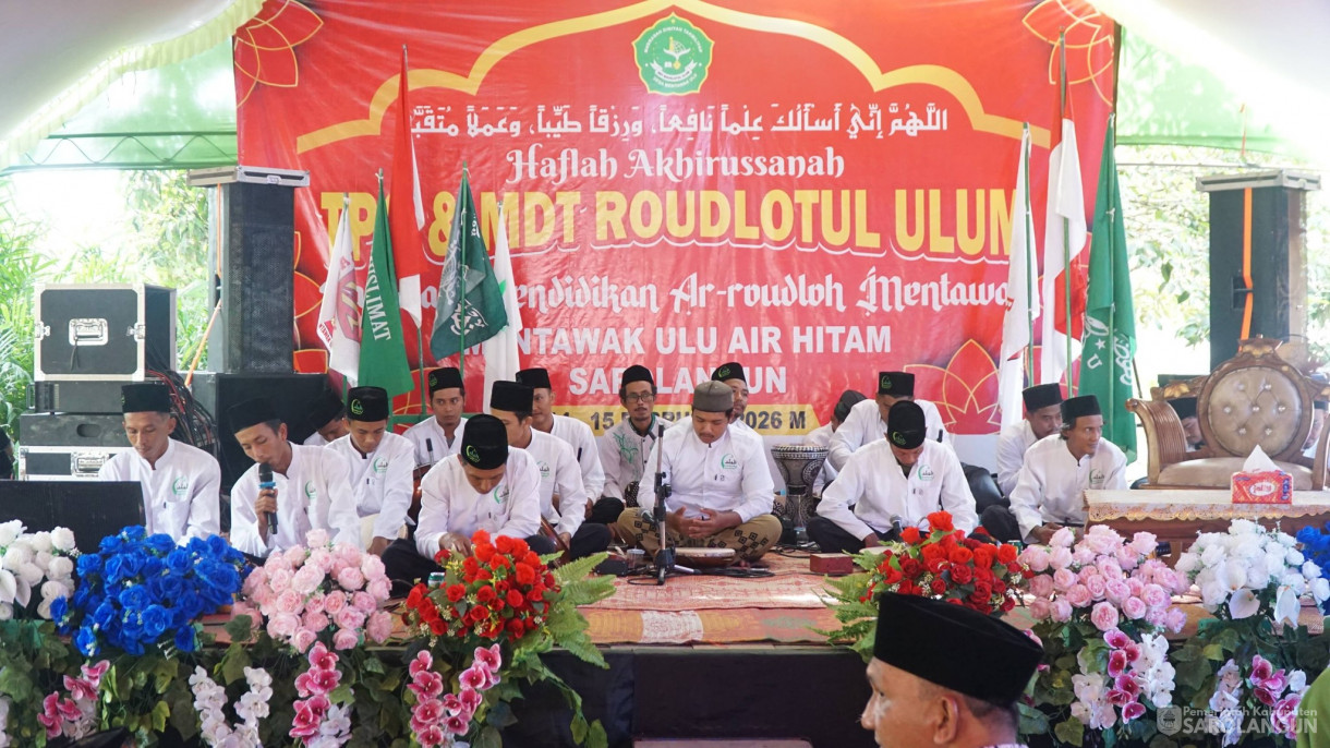 15 Februari 2026&nbsp;Pengajian Haflah Akhirussanah TPQ dan MDT Raudlatul Ulum Desa Mentawak Ulu Kecamatan Air Hitam