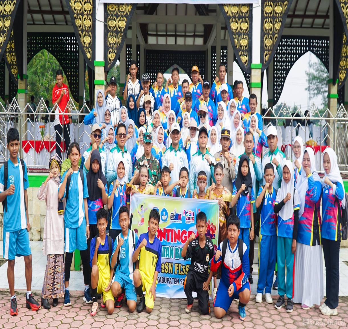4 Juni 2026 Upacara Pembukaan O2SN, FLS3N, dan GSU Jenjang SD dan SMP Tingkat Kabupaten Sarolangun Tahun 2026 di Lapangan Gunung Kembang Sarolangun