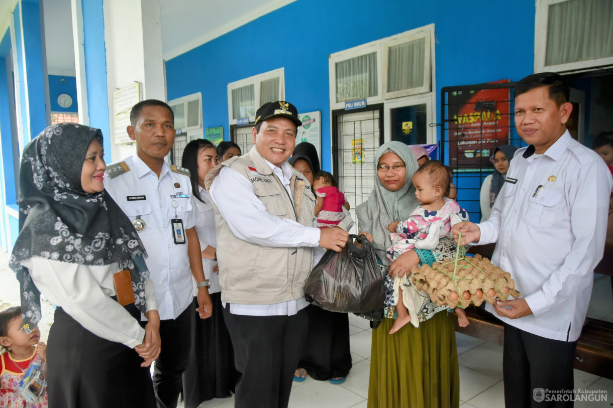 6 Desember 2023 - Memberikan Bantuan Penanganan Stunting Di Puskesmas Sungai Baung Kecamatan Sarolangun