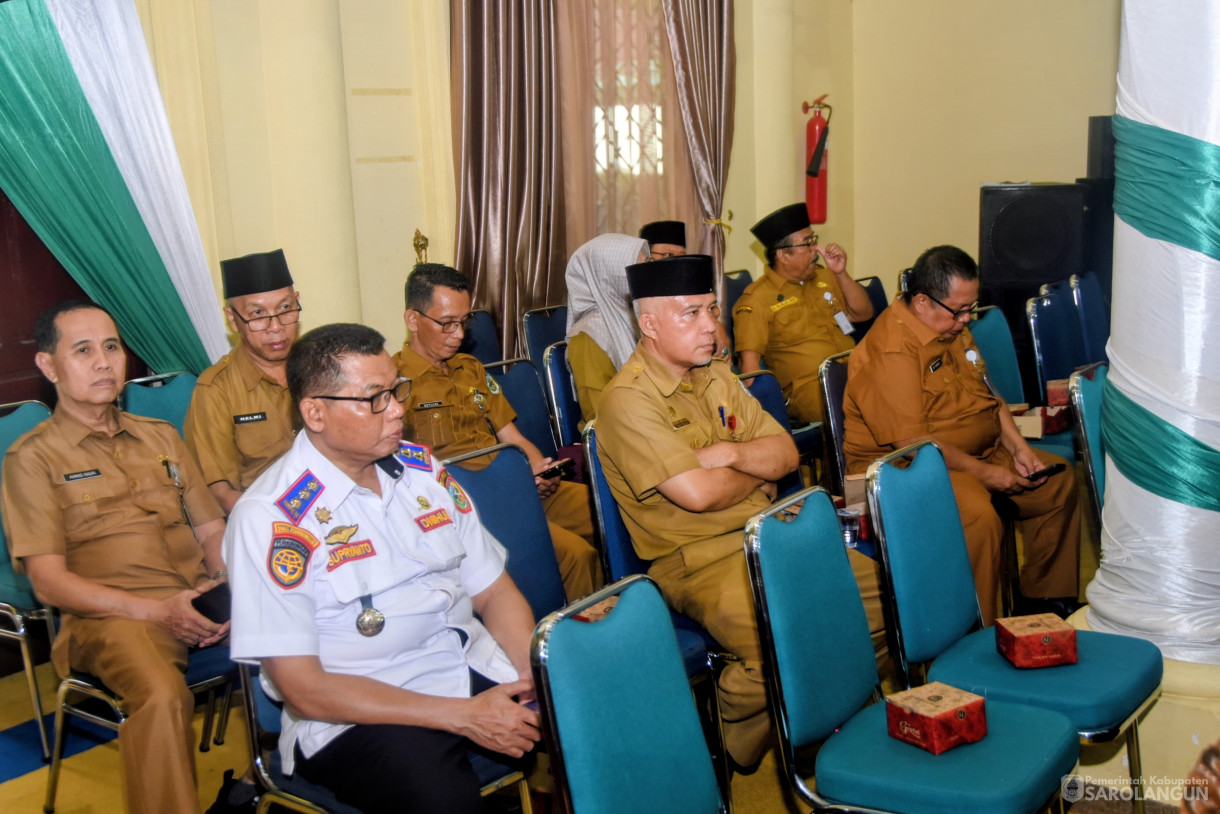 13 Oktober 2025 Rapat Paripurna DPRD Sarolangun