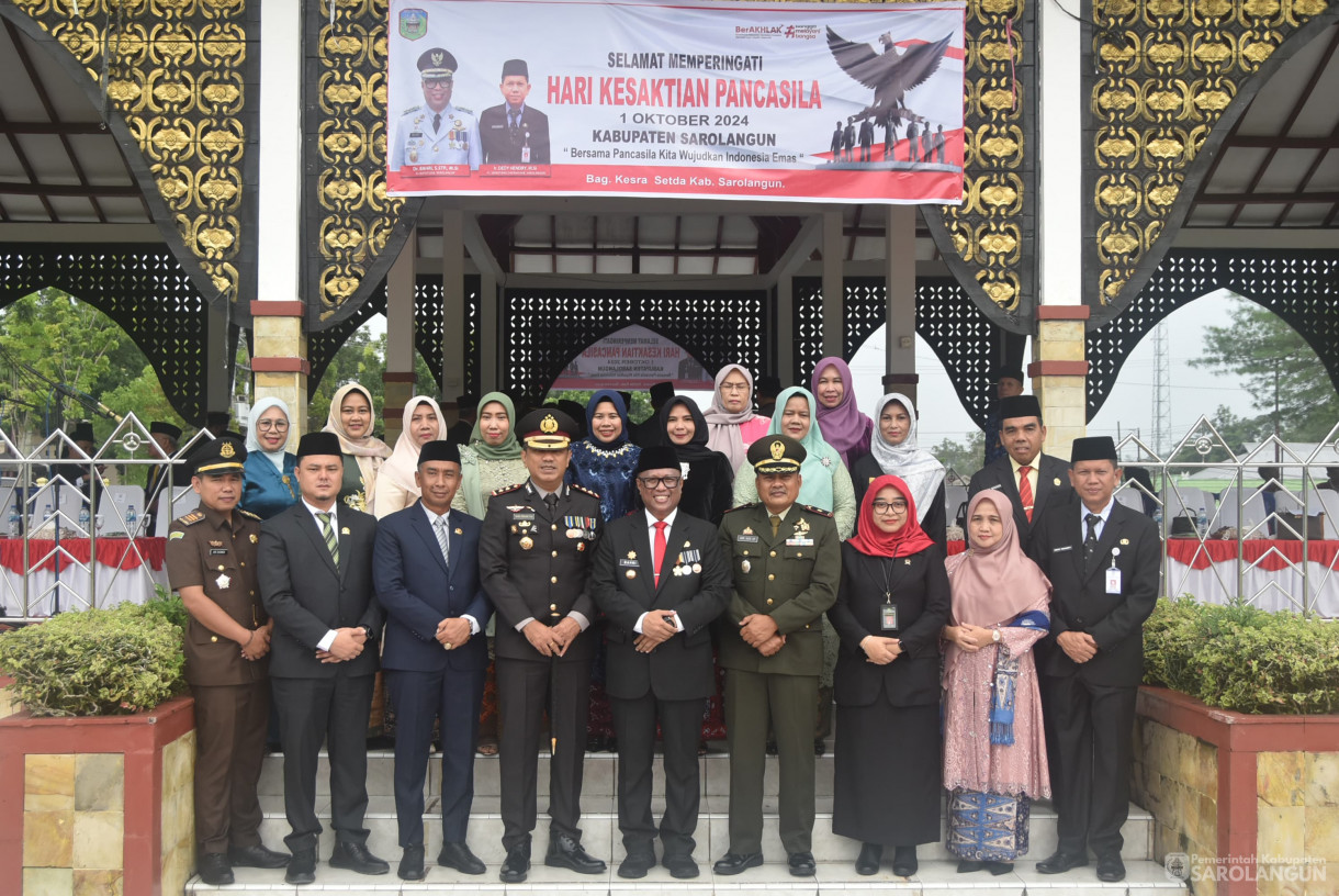 1 Oktober 2024 -&nbsp;Upacara Peringatan Hari Kesaktian Pancasila, Bertempat di Lapangan Gunung Kembang Sarolangun