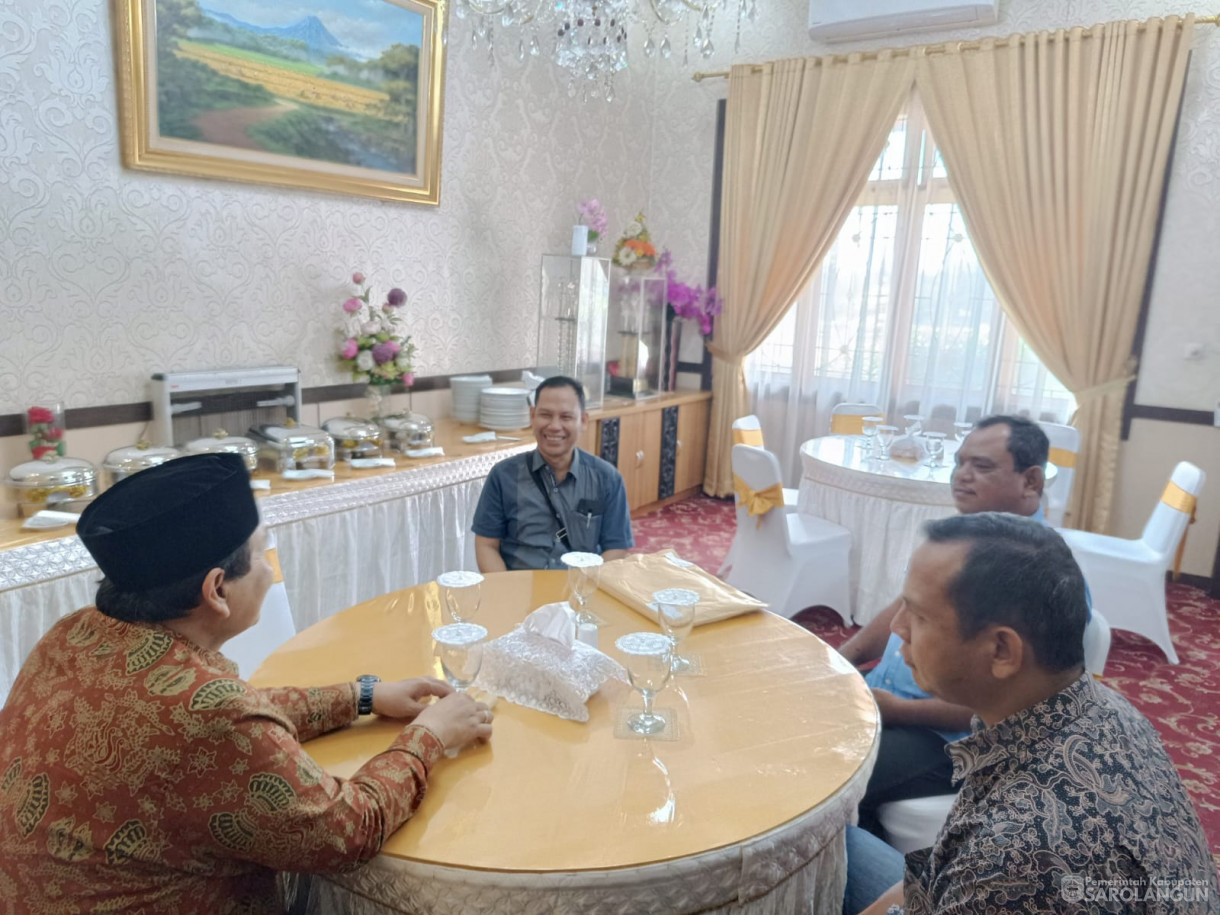 04 April 2024 -Silaturahmi PT. Perkebunan Nusantara IV di Rumah Dinas Bupati Sarolangun