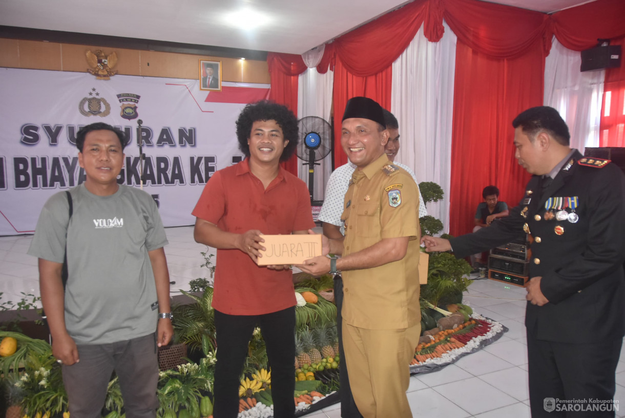 1 Juli 2025 - Ucapara dan Syukuran HUT Bhayangkara ke 79