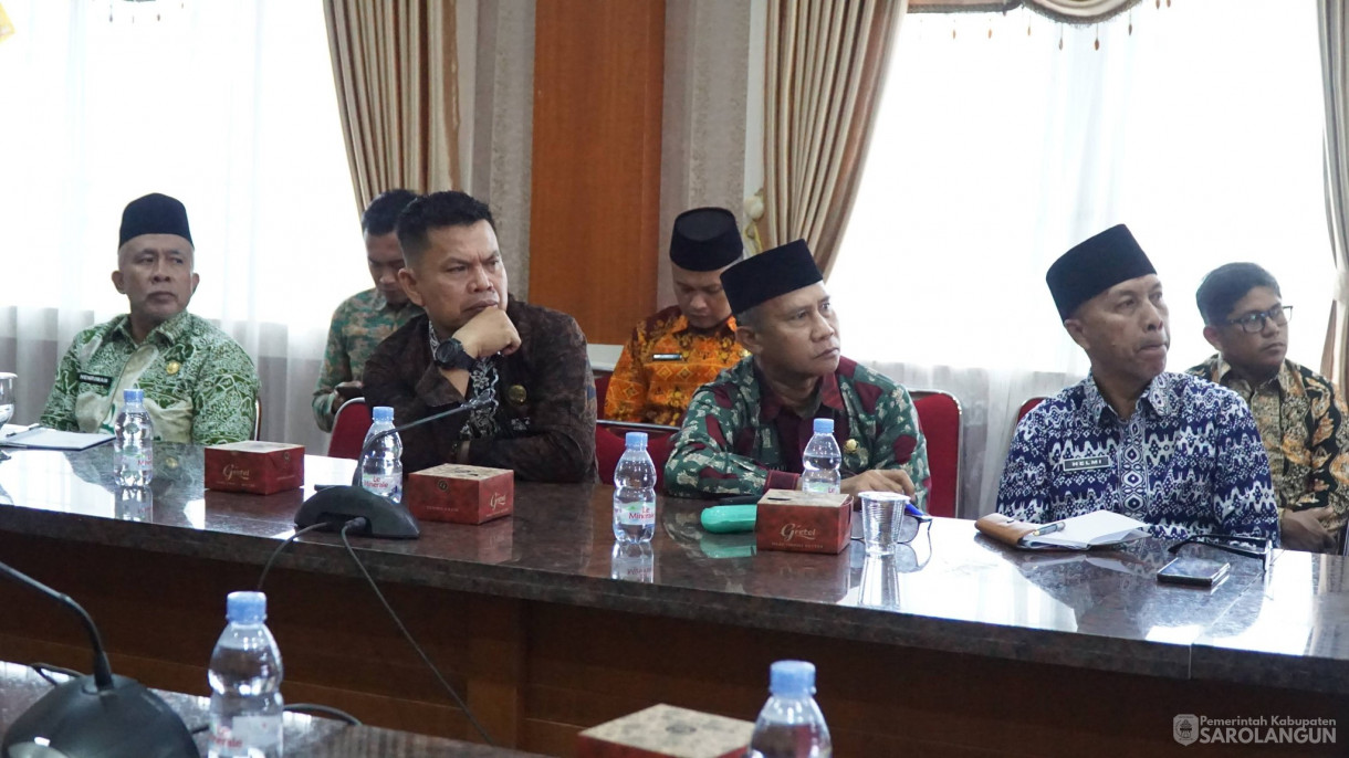 2 April 2026&nbsp;Rapat Entry Meeting atau Pemeriksaan LKPD Tahun 2025 melalui zoom meeting di Ruang Pola Utama Kantor Bupati Sarolangun