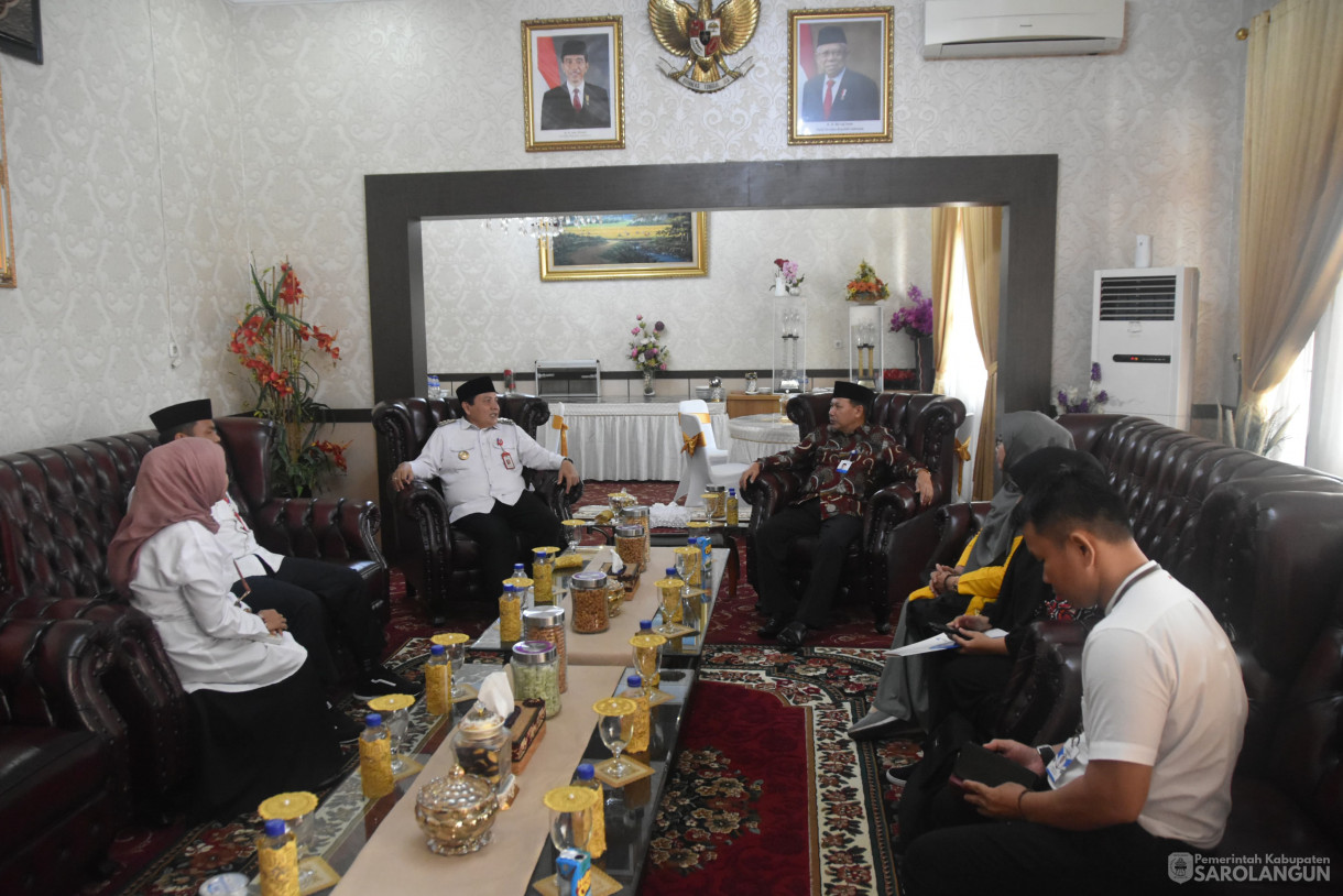 19 Juni 2024 - Silaturahmi Dengan Kadis BKKBN Provinsi Jambi Di Rumah Dinas Bupati Sarolangun