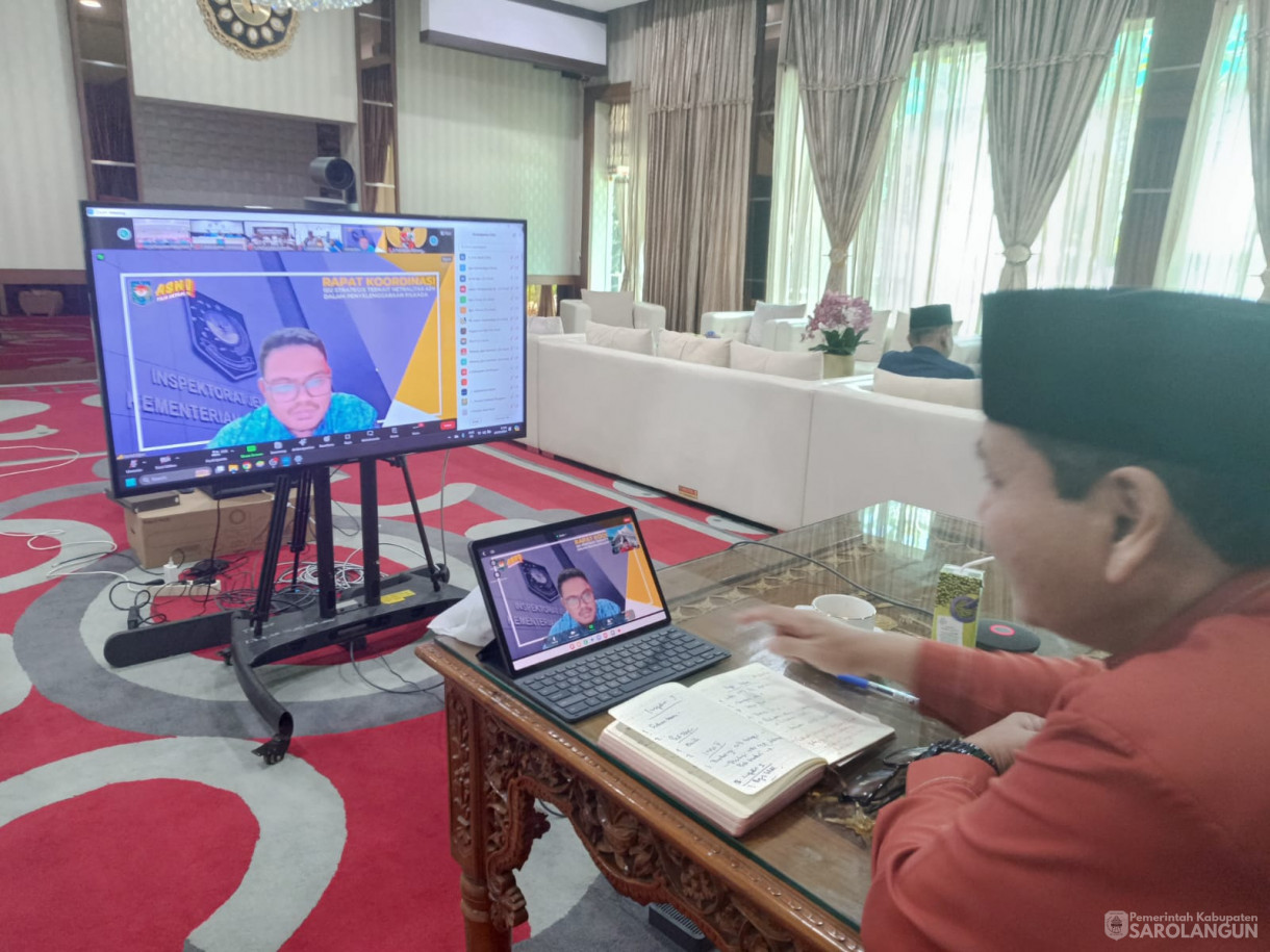 17 Mei 2024 -Zoom Meeting Rapat Koordinasi PJ KDH Terkait Netralitas Asn Dalam Penyelenggaraan Pilkada Di Jambi