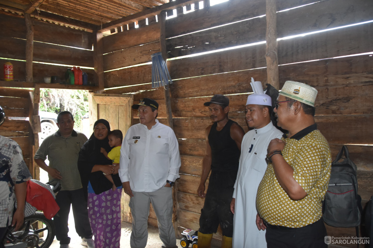 1 Desember 2023 - Meninjau Program Pembangunan Rumah Layak Huni Dalam Rangka Penanganan Kemiskinan Ekstrim Di Kecamatan Cermin Nan Gedang