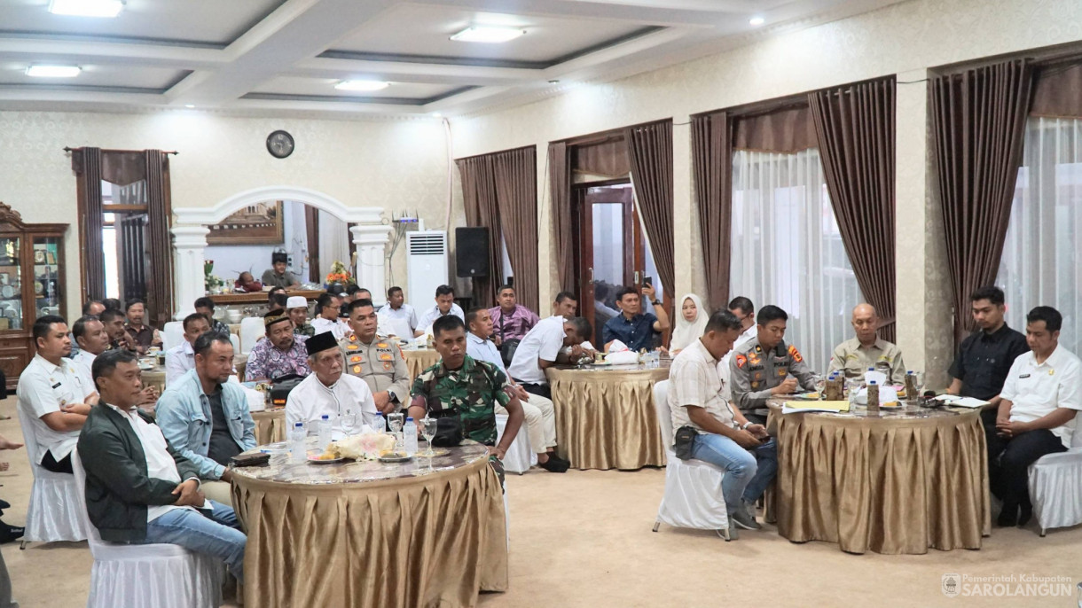 6 Mei 2026 Coffee Morning bersama Forkopimda, Tokoh Masyarakat atau Tokoh Adat, Pimipinan PT SAL dan SAD Kecamatan Airhitam Kabupaten Sarolangun