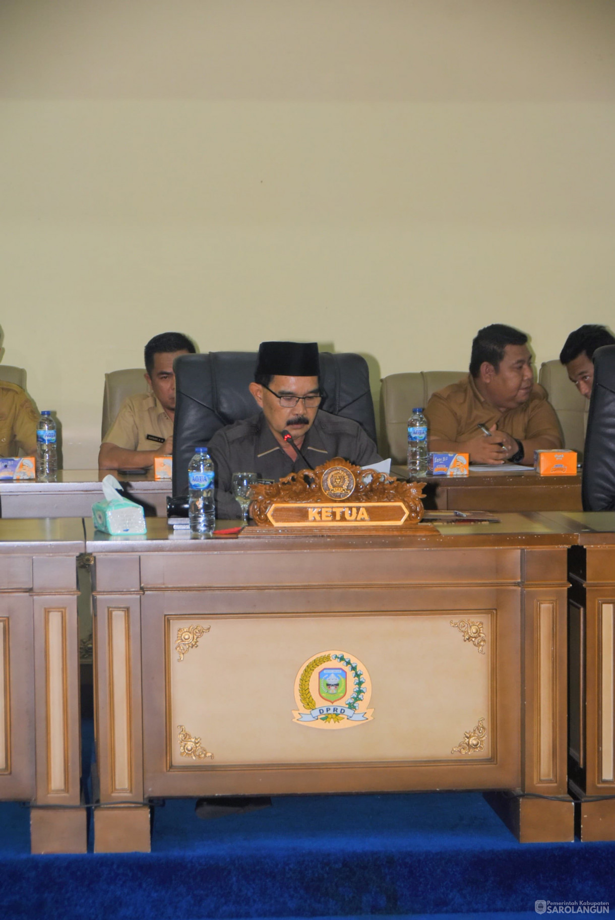 28 April 2025 - Rapat Paripurna Tingkat I Tahap II Pandangan Umum Fraksi DPRD Terhadap Penyampaian Laporan Keterangan Pertanggungjawaban Bupati Sarolangun Tahun 2024