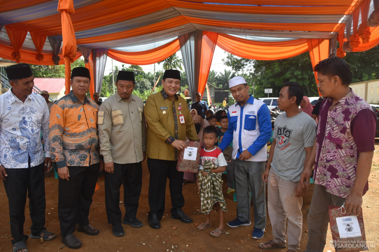 28 Desember 2023 - Pembukaan Acara Khitanan Massal Oleh Opsezi dan Ikkas Di Masjid Nurul Ikhlas Desa Bernai