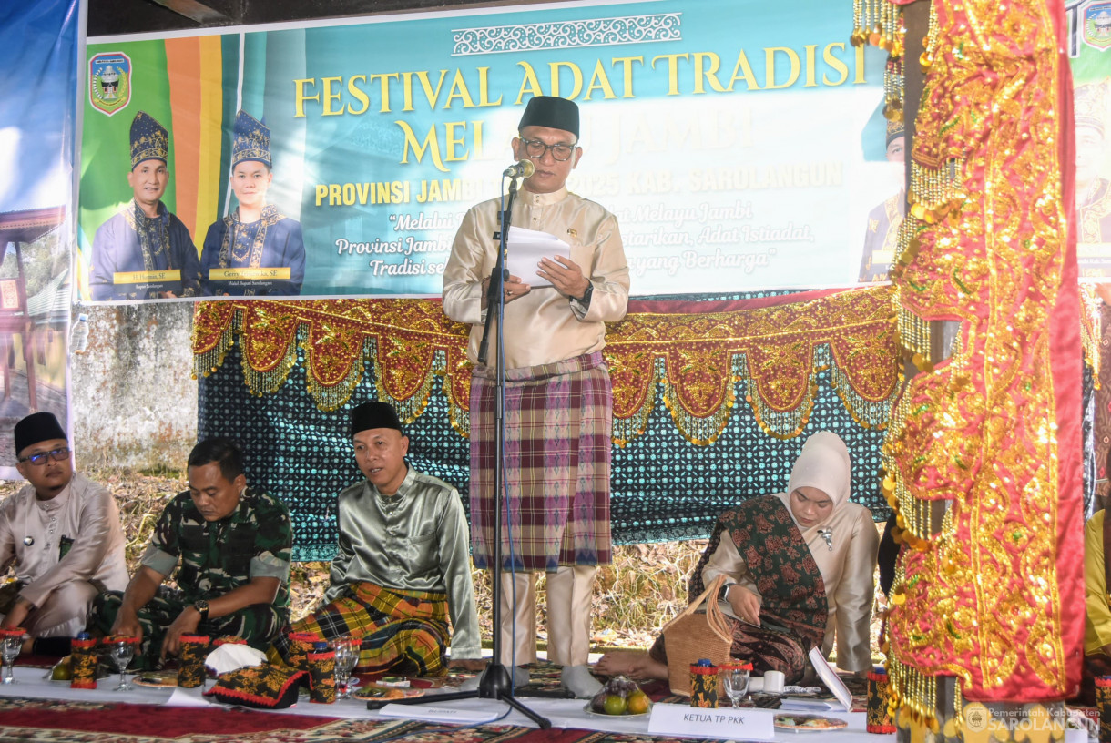 26 Juni 2025 -&nbsp;Pembukaan Festival Adat Melayu Provinsi Jambi