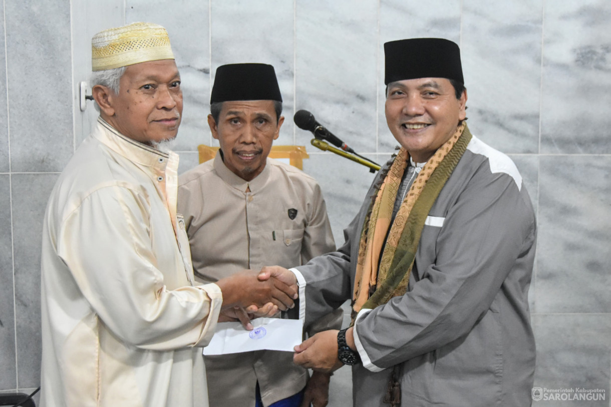 29 Maret 2024 - Safari Ramadhan Dan Penyerahan Bantuan Baznas Di Masjid Taqwa Muhammadiyah Kelurahan Pasar Sarolangun