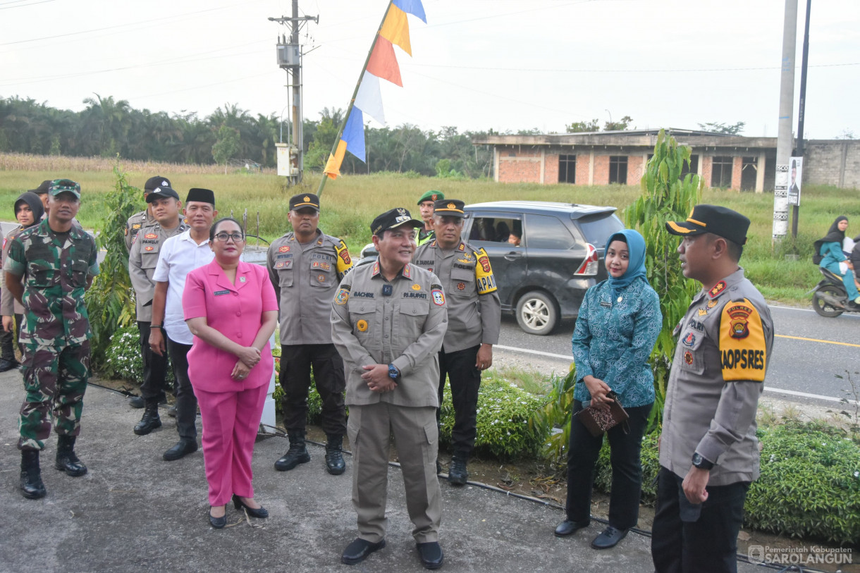 8 April 2024 - Monitoring POS Pengamanan Lebaran Tahun 2024 Di Kabupaten Sarolangun