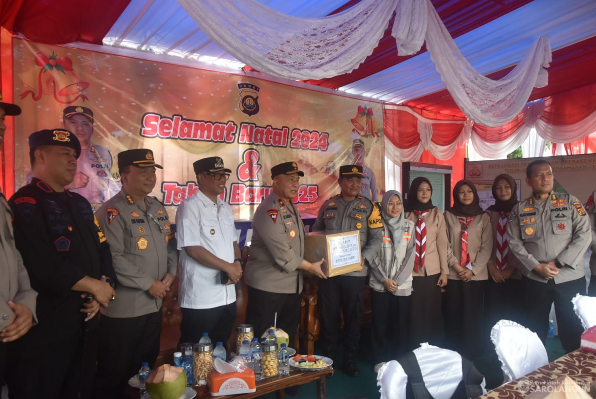25 Desember 2024 - Menyambut Kedatangan Wakapolda Jambi di Pospam Sarolangun