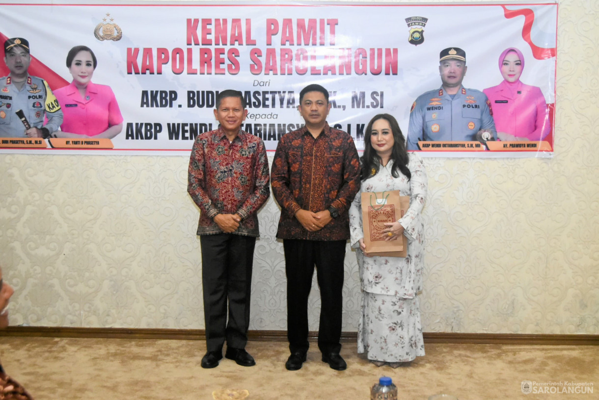 12 Juni 2025 - Kenal Pamit Kapolres Sarolangun