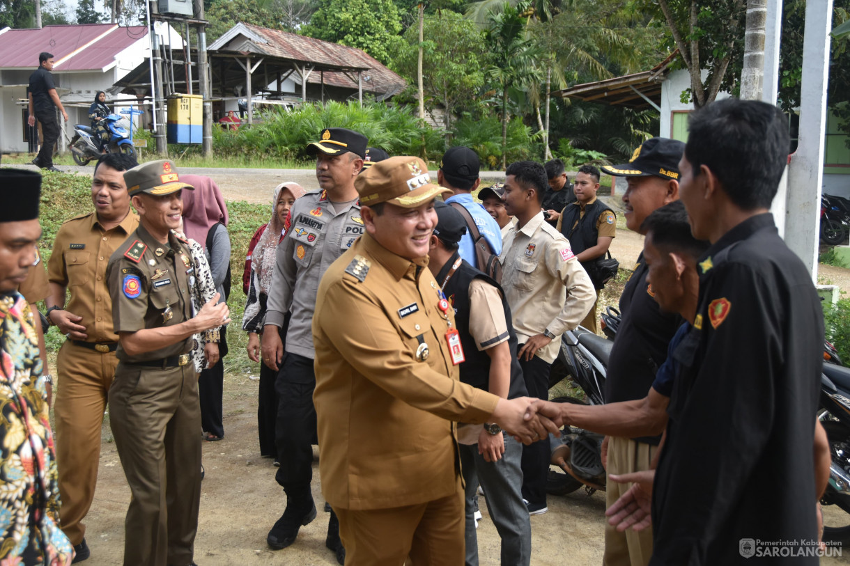 12 Februari 2024  - Meninjau Tps Beberapa Desa Di Kecamatan Singkut