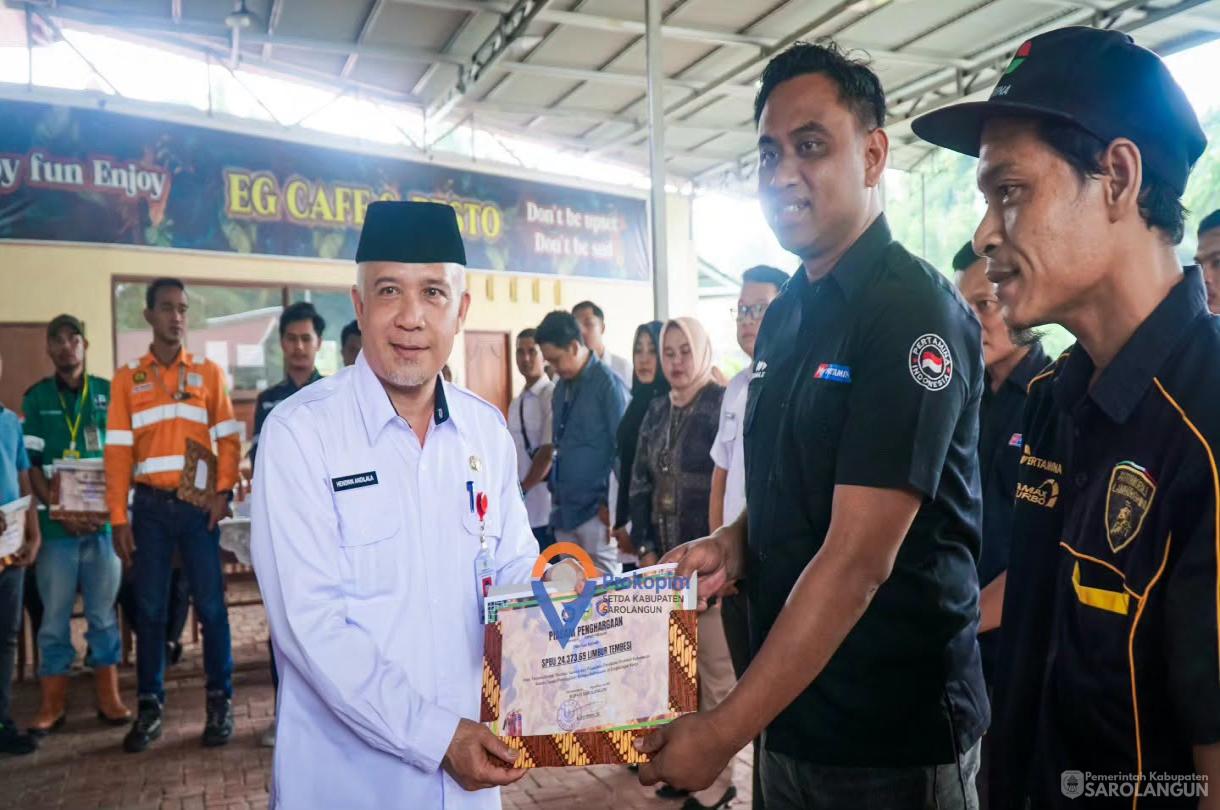 12 Agustus 2026 Sosialisasi dan Edukasi Pencegahan Kebakaran serta Simulasi APAR di EG Cafe Sarolangun