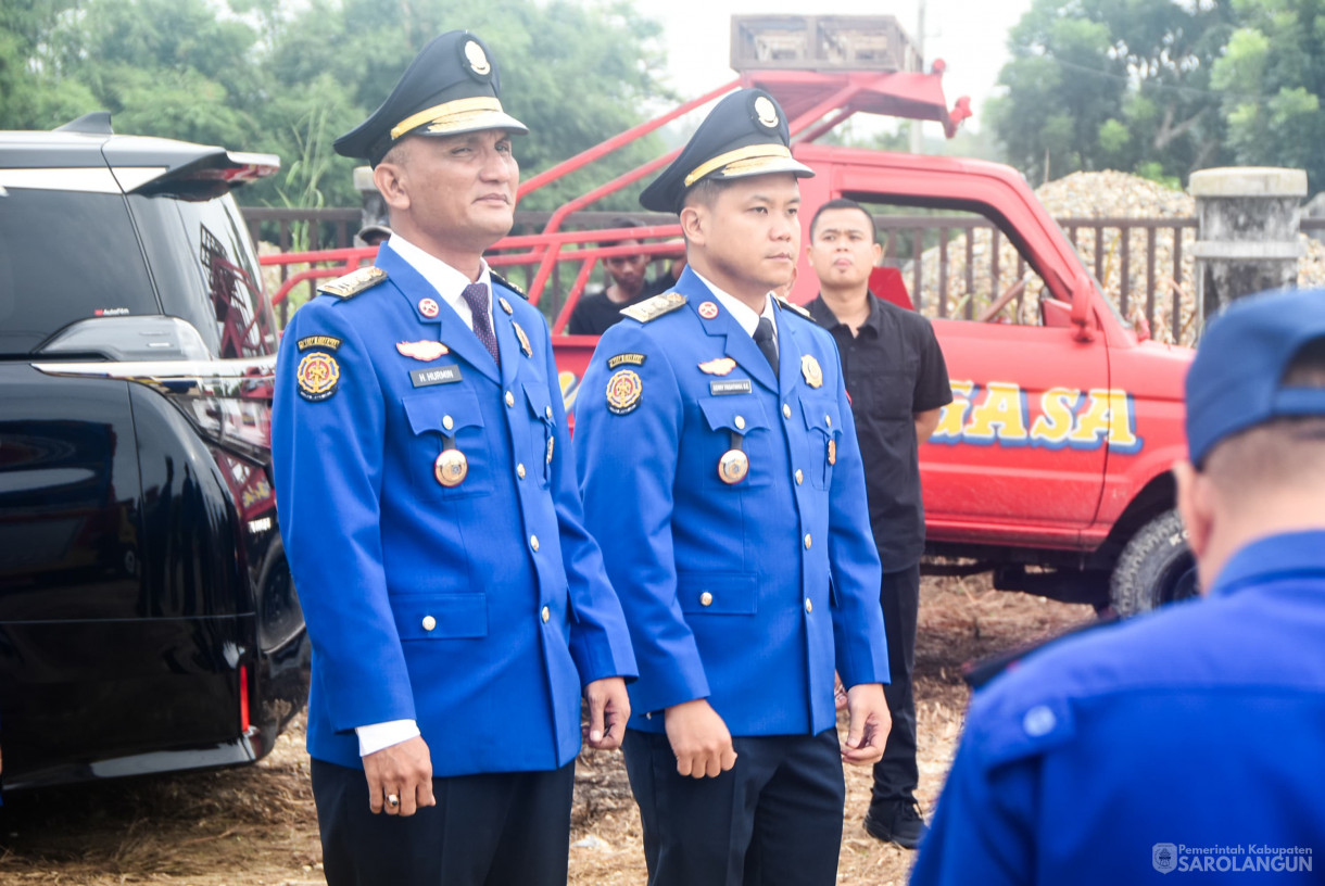 21 April 2025 -&nbsp;Apel Peringatan HUT Damkar Ke 106 Tingkat Kabupaten Sarolangun