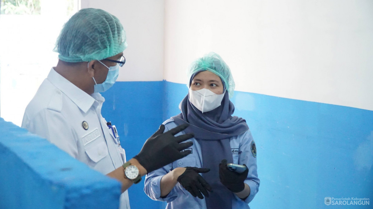 4 Januari 2026 Peninjauan SPPG Yayasan Sinar Makmur Desa Kertopati Kecamatan Mandiangin