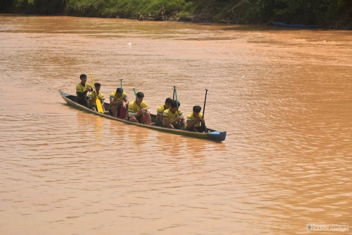 2 November 2025&nbsp; Balumbo Biduk Dalam Rangka HUT Sarolangun di Kampung Baru Kelurahan Dusun Sarolangun