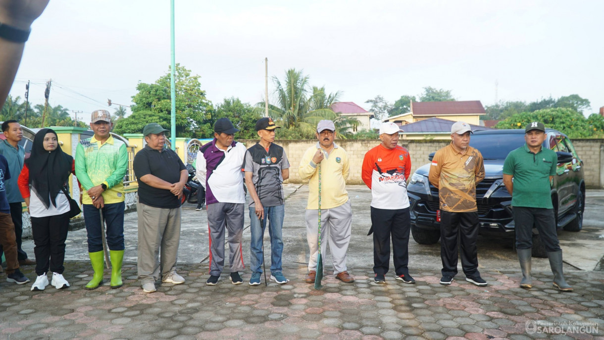 24 April 2026 Gotong Royong Berbakti Maju di Pasar Limbur Kelurahan Limbur Tembesi Kecamatan Bathin VIII