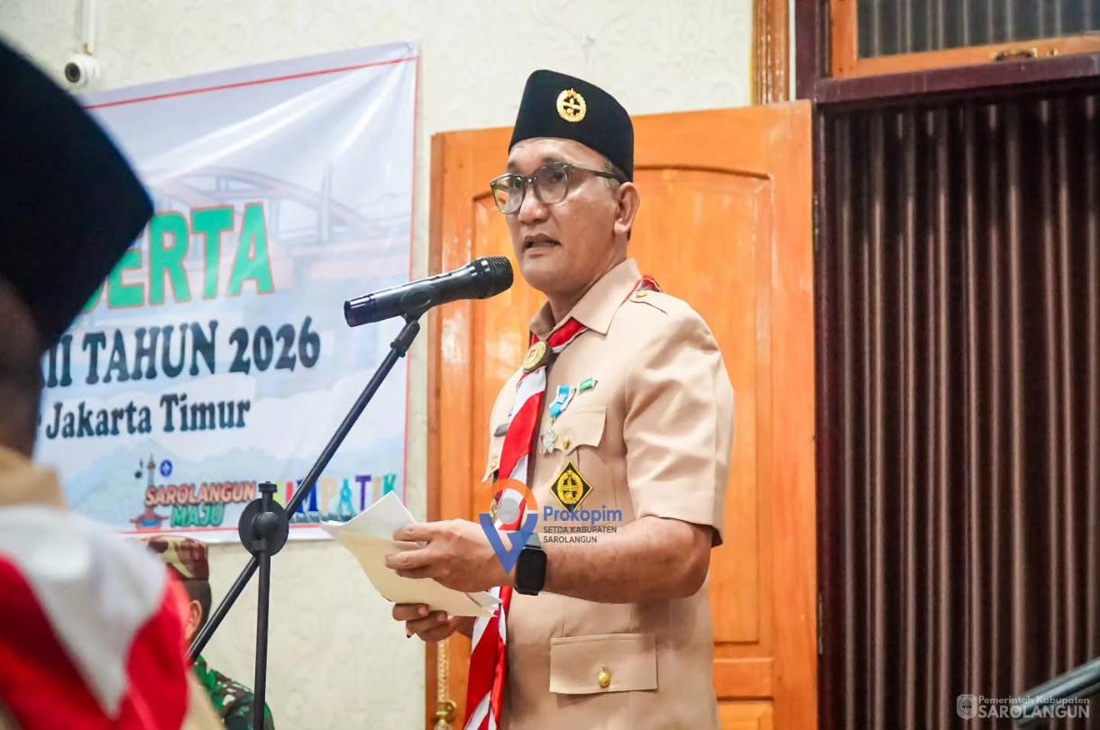 10 Agustus 2026 Pelepasan Kontingen Pramuka Jambore Nasional Kabupaten Sarolangun