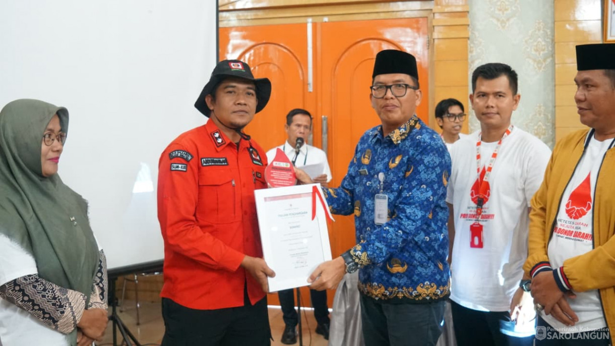 Gebyar Donor Darah Dukung Penuh Program PMI Sarolangun&nbsp;&nbsp;