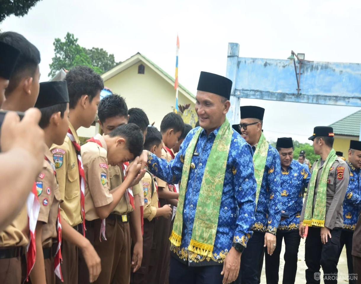 17 Juni 2026 Bupati Sarolangun Menghadiri Acara Launching Sistem Penerima Murid Baru&nbsp; Tahun ajaran 2026 2027 di SMPN 36 Sarolangun