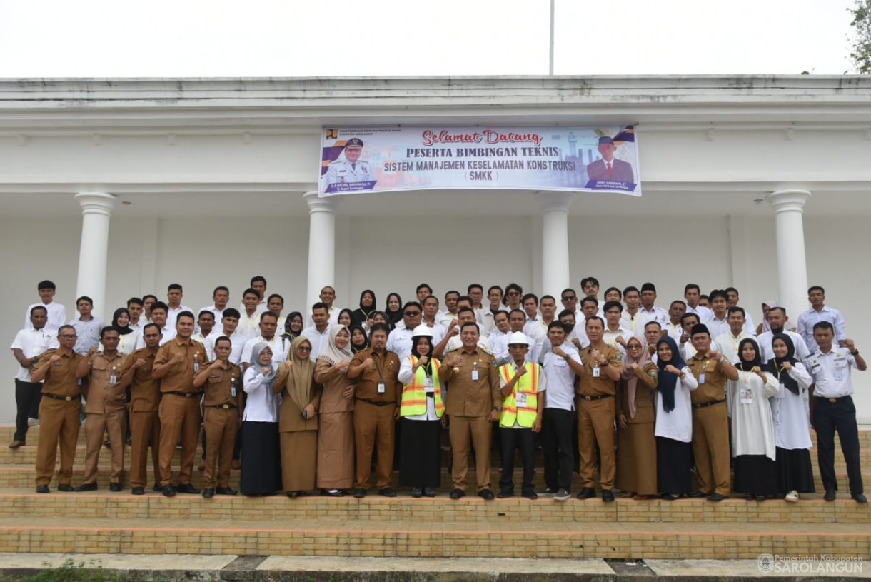 18 September 2023 - Penjabat Bupati Sarolangun Menghadiri Bimbingan Teknis&nbsp; Sistem Manamen Keselamatan Konstruksi