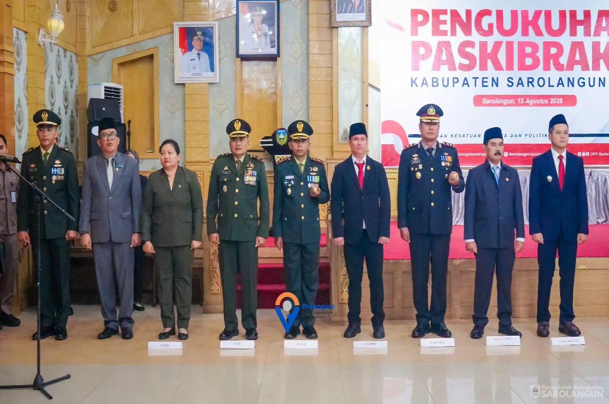 15 Agustus 2026 Pengukuhan Pasukan Pengibar Bendera Pusaka Tingkat Kabupaten Sarolangun Tahun 2026